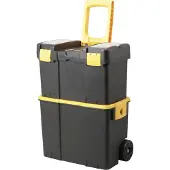 Allit Valise à outils McPlus Mobile P24, noir/jaune