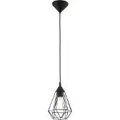 Eglo Tarbes 94187 60w E27 Ceiling Light Noir