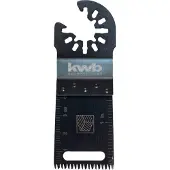 Kwb Lame de scie plongeante avec denture japonaise Akku Top, noir, 709194