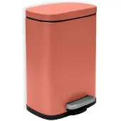 Spirella Poubelle de salle de bains 5 l terracotta Akira COTEXSA