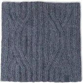 Buff Knitted Neck Warmer Bleu,Gris