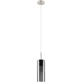 Eglo 98694 SELVINO E27 Lampe à suspendre Ø100mm noir-transparent