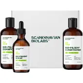 Scandinavian Biolabs Hair Growth Routine for Men - shampooing + conditionneur + sérum