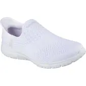 SKECHERS Slip-ins : Virtue - Sleek 104425-WHT, Baskets, Femme, Blanc