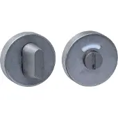 Intersteel Fermeture des toilettes Tira rond en acier inoxydable roulé