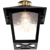Elstead Lighting Plafonnier d'extérieur classique B22 60 W York Elstead
