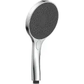 Schutte Douche manuelle SCHÜTTE CAPRI, pommeau de douche avec technologie de jet doux, pommeau de douche avec 3 types de jets, douche pluie chromée/anthracite