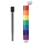 LUND Paille Lund London Skittle Luxe Extensible Arc-en-ciel