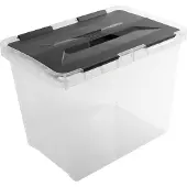 Sunware Onyx Boîte de rangement 15 l transparente