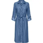 ONLY Robe 'ONLCHARIS' bleu denim