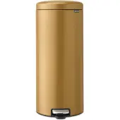Brabantia NewIcon Poubelle à Pédale 30 Litres Warm Gold