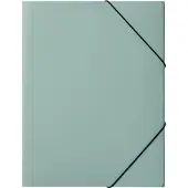 Pagna Chemise à rabats "Pastell eco", DIN A4, PP, vert pastel pour documents A4, en plastique durable. (A4)