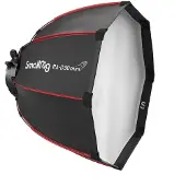 SmallRig 4358 Mini Parabolic Softbox Ra-d30 Diffusion Filter Gris