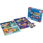 Spin Master SPIN Paw Patrol puzzle en bois 4en1 6040049