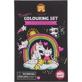Tiger Tribe Kit de peinture fluo Tiger Tribe Licornes & Amis