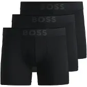 BOSS Lot de trois boxers longs en microfibre