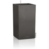 Lechuza Jardinière CANTO Stone 40 High ALL-IN-ONE Noir graphite
