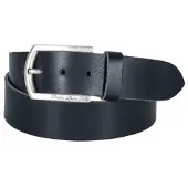 Detlev Louis DL-AC-7 Ceinture en cuir Noir 100CM unisex