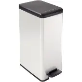 Curver Slimbin 40 Litres Argent
