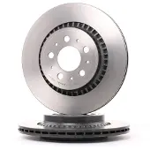Brembo Disque de frein 9982711 arrière, ventilé, 1 pièce
