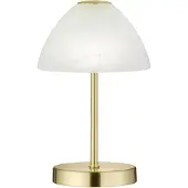 TRIO Lampe de table LED Queen 24cm laiton mat