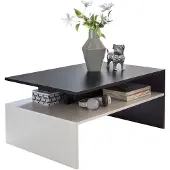 Wohnling MURPHY Table de salon 90 x 43 x 60 cm avec plateau bois