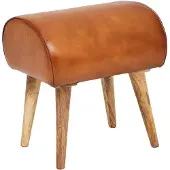 Wohnling cuir véritable (45 x 40 x 53 cm)