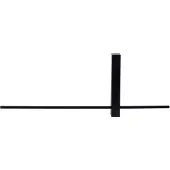 Lucide Lampe murale élégante Segin Noir 60 cm