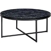 Wohnling Table 80x36x80 cm avec aspect marbre |