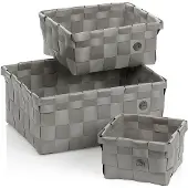 kela Panier Kela Neo Silver (Set de 3)