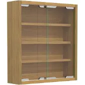 VCM Bois verre suspendu vitrine murale collectionneur vitrine Agisa S Bois verre suspendu vitrine murale collectionneur vitrine Agisa S