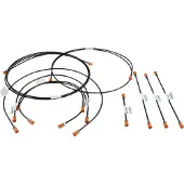 Quick Brake Jeu de flexibles de frein CN-ME012