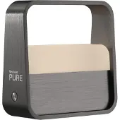 Paul Neuhaus Lampe de table design Pure Go gris