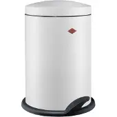 Wesco Collecteur de déchets à pédale Alpha 13l blanc mat