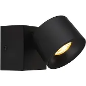 Globo Lampe murale élégante Rae Noir