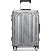 BOSS Valise cabine  x Samsonite en aluminium argenté 55 cm