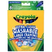 Crayola 8 Wachsmalstifte Ultra-Clean