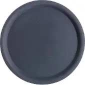 Aps Plateau antidérapant rond noir 3 tailles