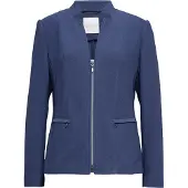 Goldner Blazer bleu