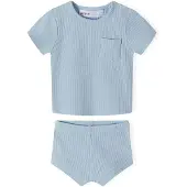 MINOTI Set bleu-gris / bleu clair