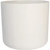 Elho Pot de Fleurs en Plastique Blanc Elho 25 cm