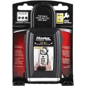 Master Lock Boite à clés MASTERLOCK avec anse - Boutons poussoirs - 5422EURD