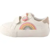 Next Baskets bleu clair / marron / jaune / blanc cassé