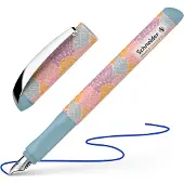 Schneider Stylo Plume Glam IK Positivity M Bleu (1x)