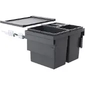 Hailo Collecteur de déchets 3608631 CS Slide Cargo Synchro 54 litres