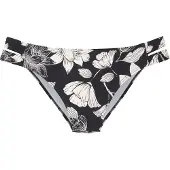 s.Oliver Bas de bikini noir / blanc cassé