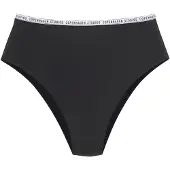 Copenhagen Studios Bas de bikini gris argenté / noir