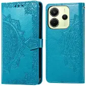 IMoshion Etui de télephone Mandala pour Xiaomi Redmi Note 14 (4G) - Turquoise