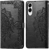 IMoshion Etui de télephone Mandala pour Samsung Galaxy S25 Edge - Noir