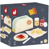 Janod Shiny Grandma Toaster Set Clair Enfants